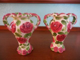 Emily Rose 6 1/2” Tall Vases By Don Swanson - Tabletops Unlimited - Flawless