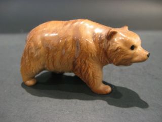 Vintage Hagen Renaker Brown Bear Figurine California Art Pottery