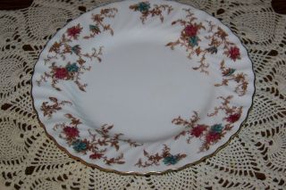 Minton China England - Ancestral - 10 5/8 - Inch Dinner Plate (cond. )