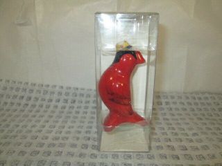 Vintage Pfaltzgraff Ceramic Cardinal Pie Bird Nib