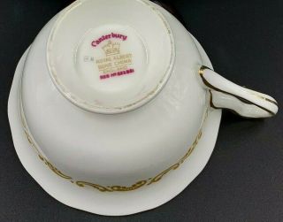 TEA CUP & SAUCER: ROYAL ALBERT bone china 