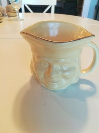 Vintage Pfaltzgraff Village Toby Face Mug - Beige Coffee Tea