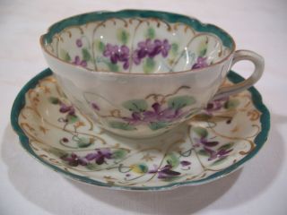 Made In Japan Tea Cup And Saucer No Brand No Mark