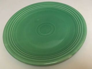 Vintage Homer Laughlin Fiesta 12 " Chop Plate In Light Green