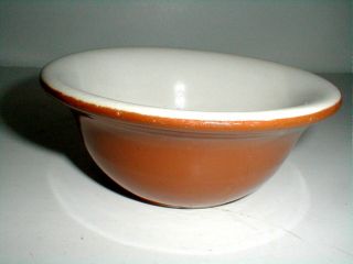 H F Coors Hotel/restaurant Ware 101 Chefsware 5 " Brown Bowl (loc - D40)