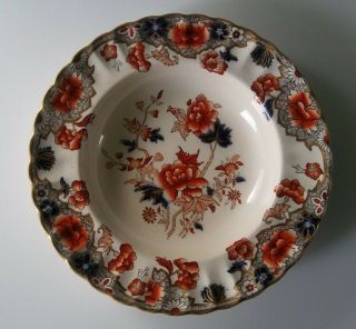 W.  T.  Copeland - Victorian Imari - Antique Transferware Soup Bowl - 1879