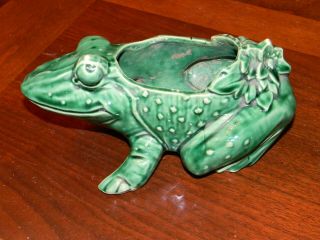 Vintage Mccoy Frog Planter From The 1950 