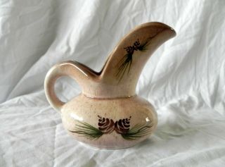 Rocky Mountain Pottery Cream Pitcher Jug Hand Painted