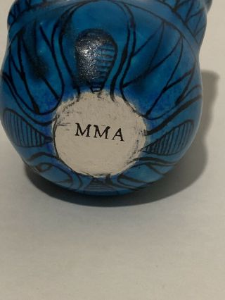 Vintage Metropolitan Museum Of Art (MMA) 4” Italian Pottery Vase 3