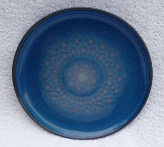 Denby Midnight Blue Salad Plate,  England,  Stoneware