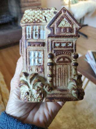 Vintage Victorian House Wall Pocket Sconce Vase By San Francisco Counterpoint