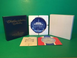 Reserved 1986 B&g Bing & Grondahl Christmas In America Plate