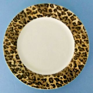 Tienshan Fine China Leopard Dinner Plate 10 3/4 "