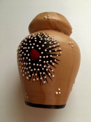 Paulon Stresa Italian Mid - Century Modern Ceramic Hand Painted 4 " Vase 593/10