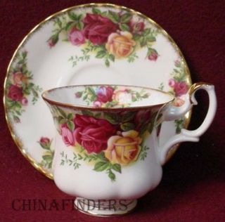 Royal Albert China Old Country Roses 1962 Stamp Cup & Saucer Set
