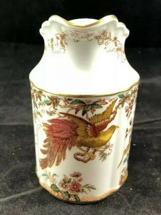 Royal Crown Derby Olde Avesbury Creamer Pitcher Made in England Bone China 2