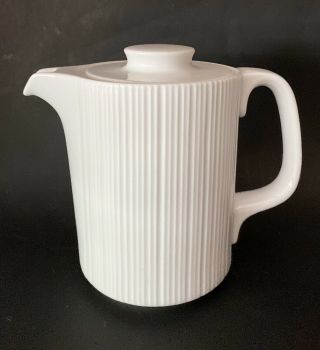Rosenthal Variations White Tapio Wirkkala 5 Cup Coffee Pot