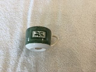 Colonial Homestead Green By Royal 9 Hole Pepper Shaker,  Usa,  Discontinued