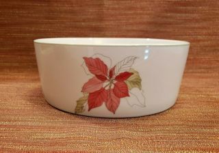 (7 Available) Block Spal Watercolors Poinsettia Cereal Bowl Christmas Portugal