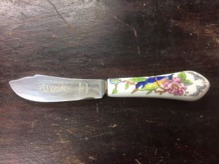 Vintage Aynsley England China Pembroke Pattern Butter Knife