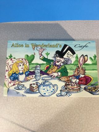 Set Of 4 Pc Tea Set " Alice In Wonderland " Cafe Designed By Paul Cardew