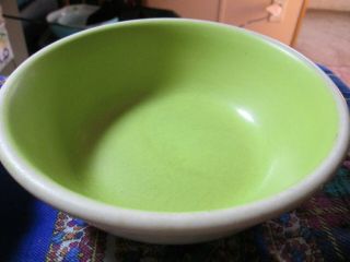 4 Taylor Smith & Taylor TST Chateau Buffet Cereal Bowl Cinnamon Green Yellow 4
