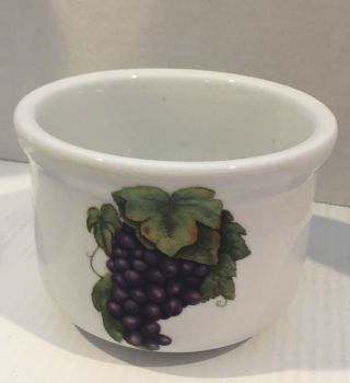 Bia Cordon Bleu Large Bowl Harvest Purple Grapes Cookware Dish
