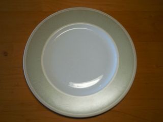 Waterford Town Country Hunt Valley Herringbone Dinner Plate 10 3/4 " 4 Available