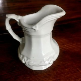 Vintage Red - Cliff Ironstone Miniature Pitcher / Creamer - 3 " Tall
