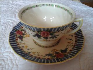 Antique Royal Doulton - The Vernon - Coffee / Tea Cup & Saucer