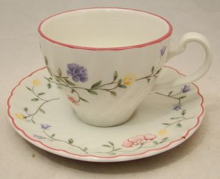 Johnson Brothers England Summer Chintz Cup & Saucer Set (s)