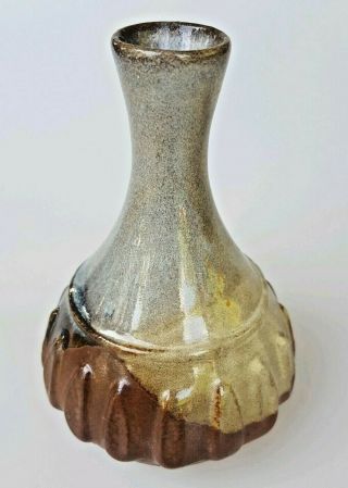 Pottery Craft USA (Treasure Craft) Robert Maxwell MCM Tierra Bud Vase Weed Pot 4