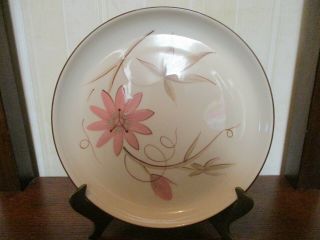 Winfield China Usa " Passion Flower " 10 1/4 Inch Dinner Plate (1950 
