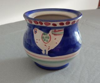Rare – Solimene Vietri – Small Vase – Handpainted - Made In Italy