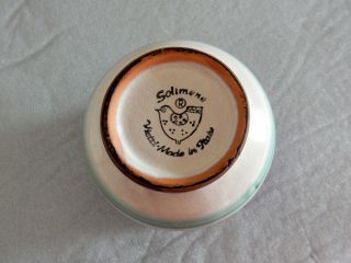 RARE – Solimene Vietri – Small Vase – Handpainted - Made in Italy 3