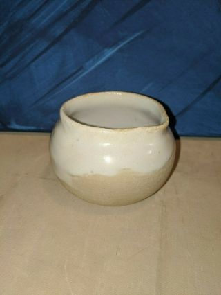 Handmade Ceramic Small White Pour Bowl