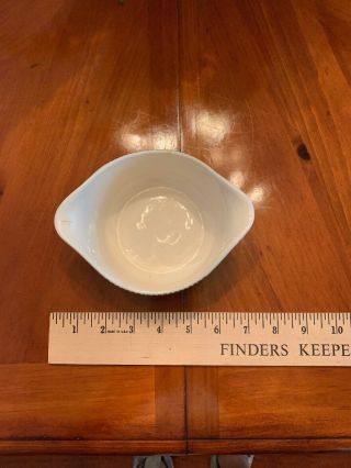 Currier And Ives Vintage China Gravy Boat And Under - plate FLAWS “Oken Bucket” 4