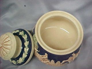 VINTAGE GERZ 7” TOBACCO Jar Made In GERMANY - E 5
