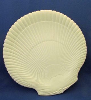 Vintage Wedgwood Of Etruria & Barlaston Sea Shell Dinner Plate Made In England