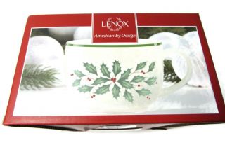 Lenox Holiday Soup Cup Bowl 24 oz SKU 847125 Microwave Dishwasher Safe Christmas 2