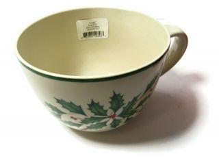 Lenox Holiday Soup Cup Bowl 24 oz SKU 847125 Microwave Dishwasher Safe Christmas 4