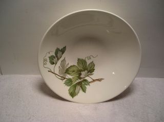 Vintage Knowles China Grapevine Serving Bowl 9 "