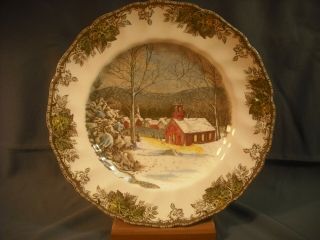 Johnson Brothers,  Friendly Village,  The School House,  Dinner Plate