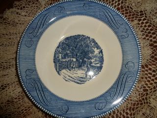 Currier And Ives Vegetable Serving Bowl - 10 Inch