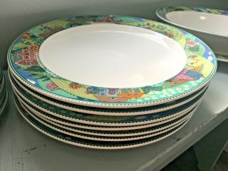 1 Noritake Impromptu Country Fences 10 3/4 " Dinner Plate - 7 Available