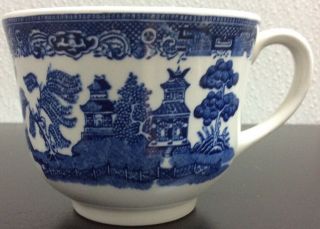Blue Willow Coffee Tea Cup Made In England
