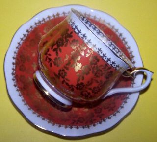 Tea Cup & Saucer: Royal Albert Bone China,  1960 