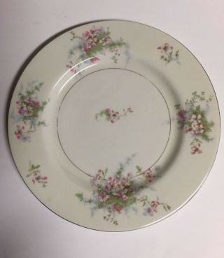 Vintage Theodore Haviland York Apple Blossom Dinner Plate Multiples Avail 2