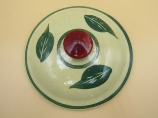 Vintage Watt Pottery Lid - No Bowl 4 1/2 " Inside Rim