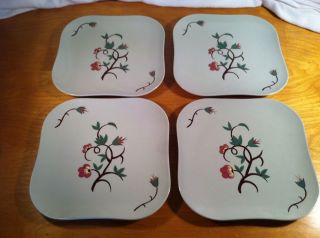 Weil Ware Fantasia Dinner Plates (4) Total